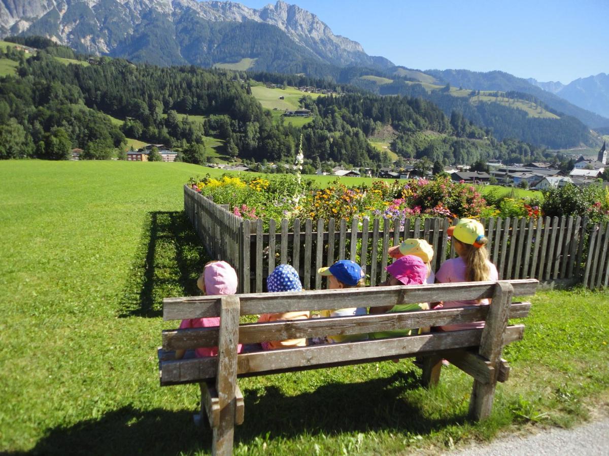 Ferienwohnung Schwabl Leogang Exterior foto